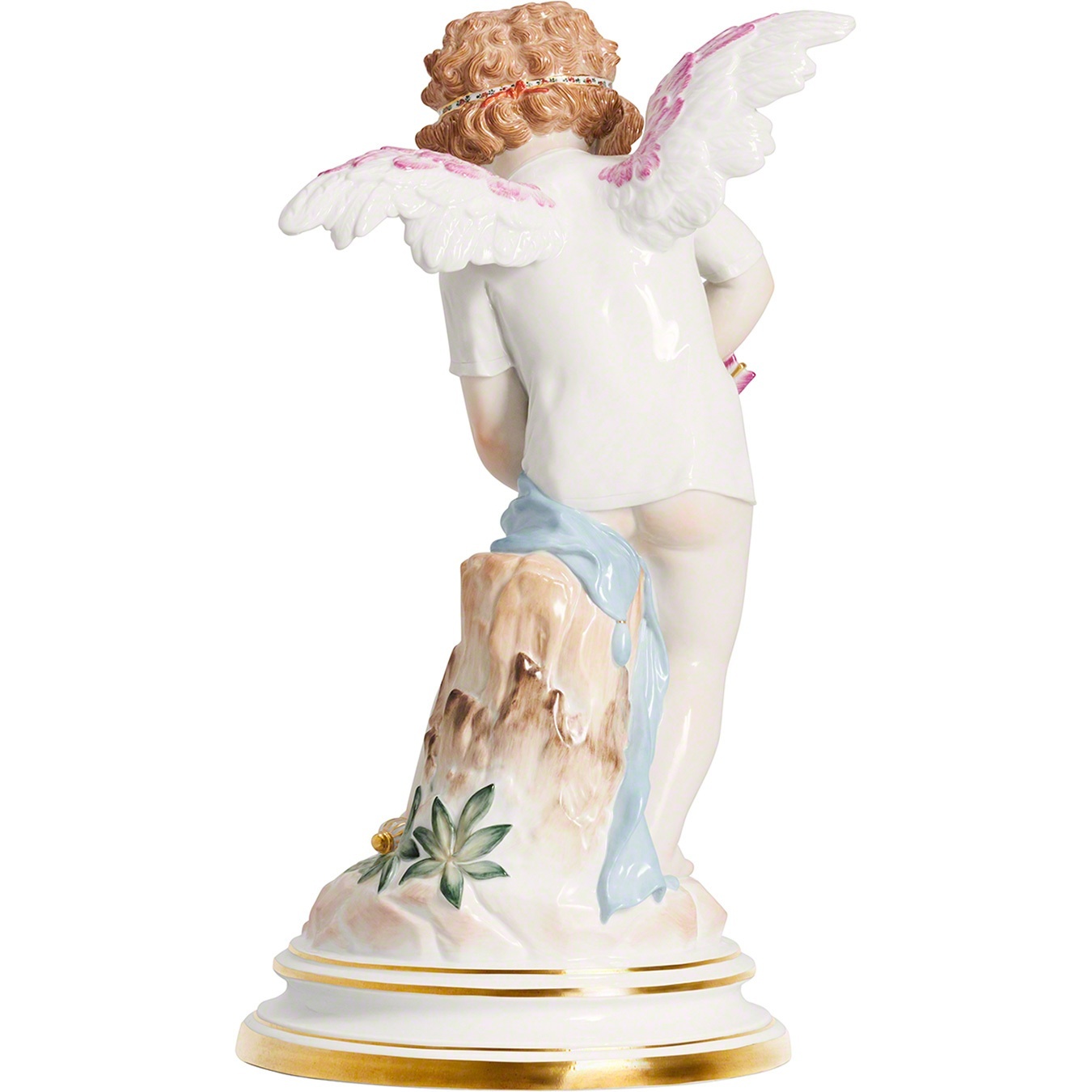 Supreme®/Meissen® Hand-Painted Porcelain Cupid Figurine view 3